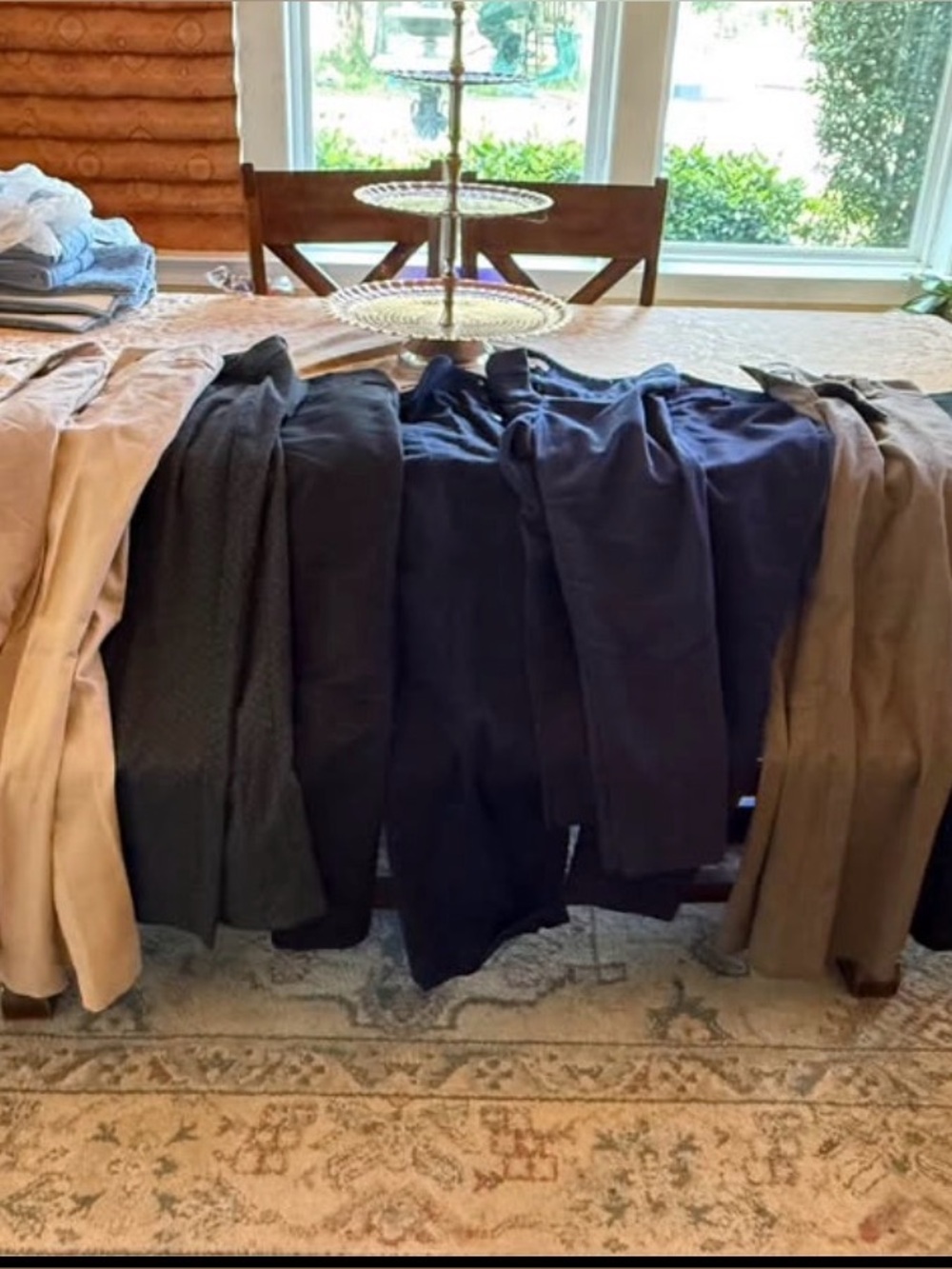 Mixed Women's Pants Bundle in Beige, Black, Navy, Olive